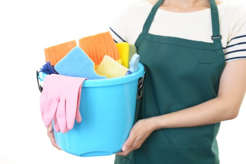 Reusable items set aside for charity partnership and reuse