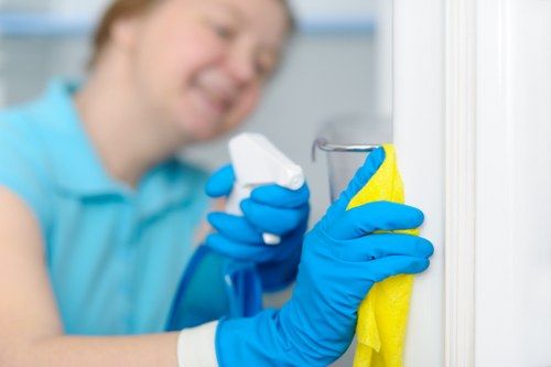 Person submitting a complaint form in a structured review process