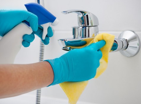 Colliers Wood cleaning team preparing a fresh and tidy room